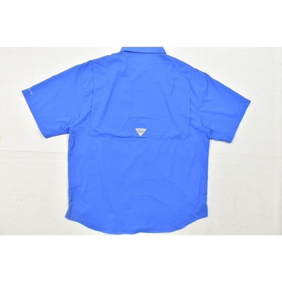 Columbia Mens Blue Sportswear T-Shirt Size XXL/2TG Short Sleeve - Picture 2 of 8